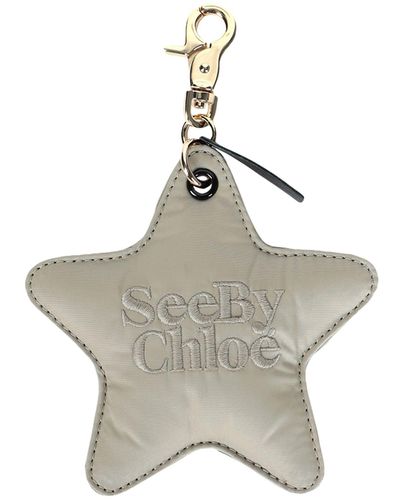 See By Chloé Key Ring - White