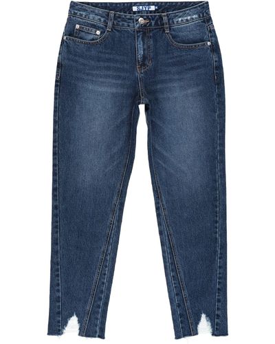 SJYP Pantaloni Jeans - Blu