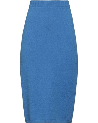 Nanushka Midi Skirt - Blue