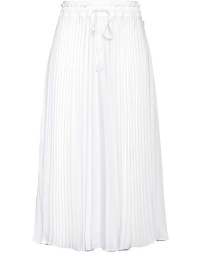 Trussardi Midi Skirt - White