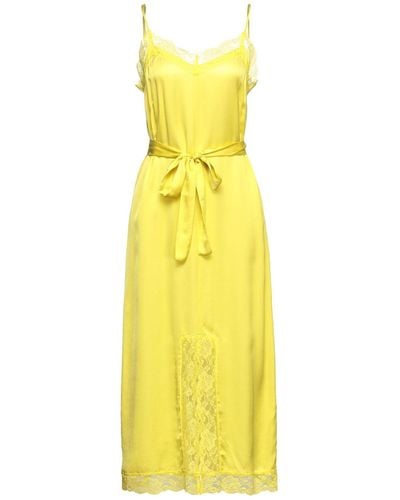 Twin Set Midi Dress - Yellow