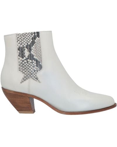 Golden Goose Ankle Boots - White
