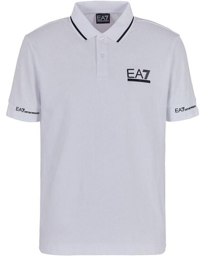 EA7 Poloshirt - Grau