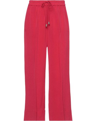 Twin Set Cropped Trousers - Red