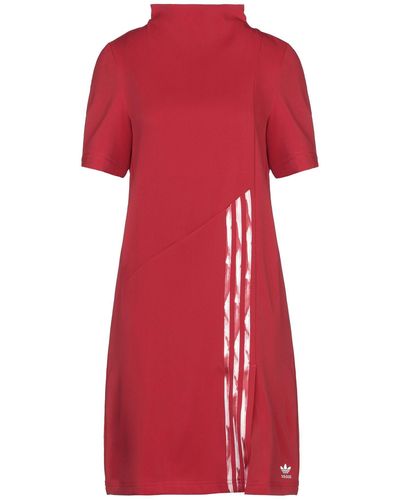 adidas Originals Midi Dress - Red