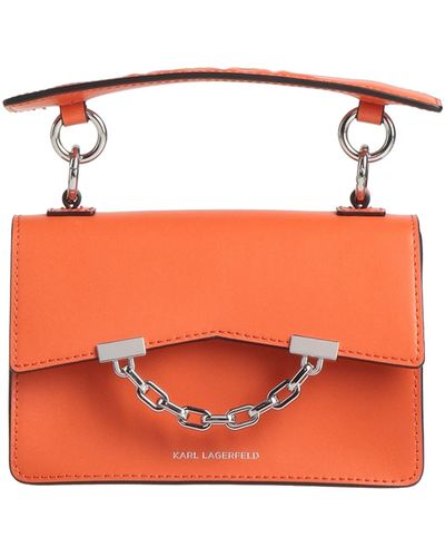 Karl Lagerfeld Handbag Cow Leather - Orange