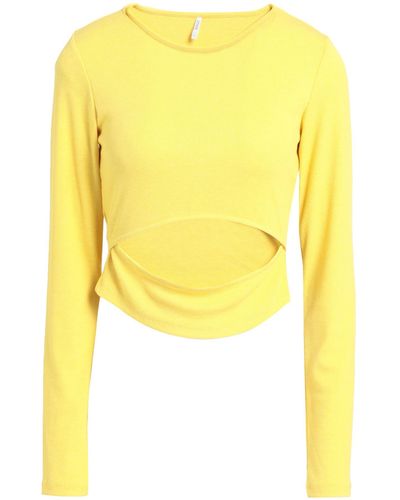 ONLY T-shirt - Yellow