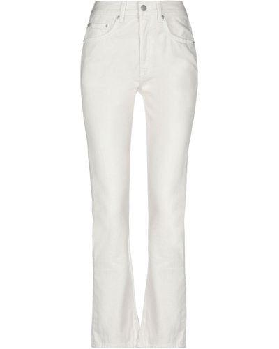 Brock Collection Denim Pants - White