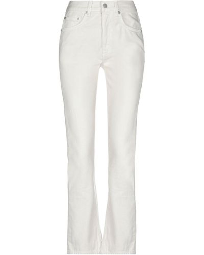 Brock Collection Denim Pants - White