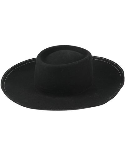 Isabel Benenato Hat - Black