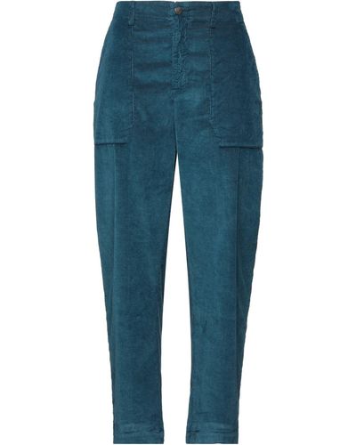CIGALA'S Pants Cotton, Modal, Polyester, Elastane - Blue