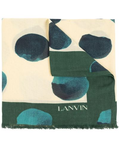 Lanvin Schal - Grün