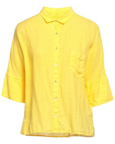 120% Lino Shirt - Yellow