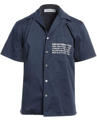 Department 5 Camisa - Azul