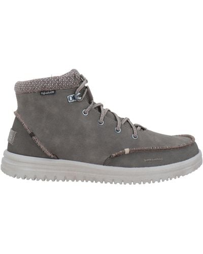 Hey Dude Ankle Boots - Gray