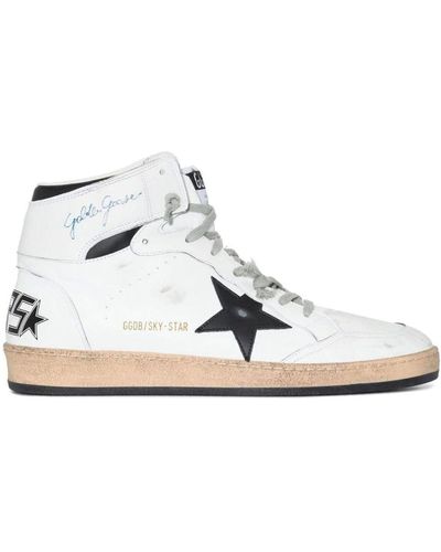 Golden goose hot sale uomo nere alte