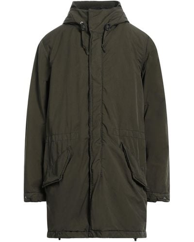 Aspesi Overcoat & Trench Coat - Green