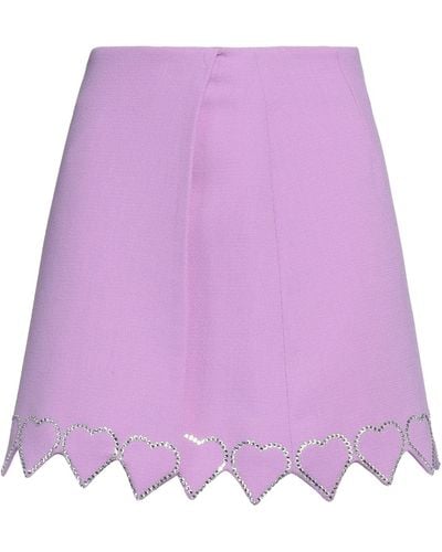 Mach & Mach Mini Skirt - Purple