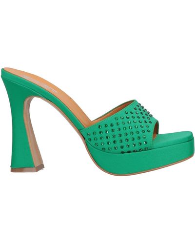 Divine Follie Sandals - Green