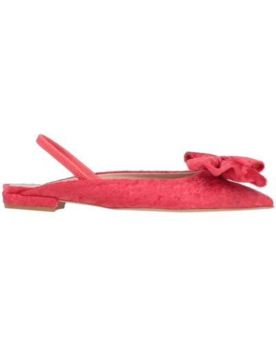 Islo Isabella Lorusso Tomato Ballet Flats Textile Fibres - Pink