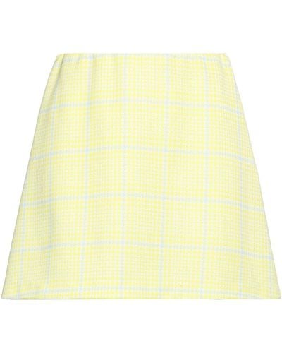 Harris Wharf London Mini Skirt - Yellow