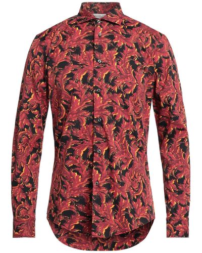 Brian Dales Shirt Polyamide, Elastane - Red
