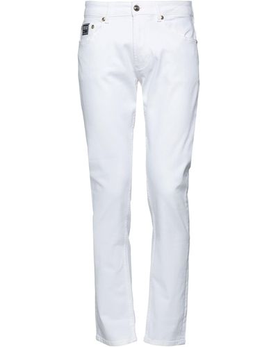 Versace Jeans Couture Denim Pants - White