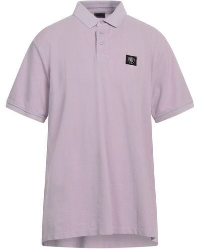 Blauer Polo Shirt - Purple