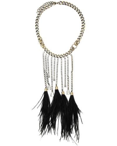 Twin Set Necklace - White