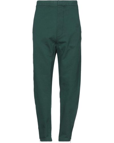 Maison Margiela Dark Pants Cotton, Elastane, Polyester, Brass - Green