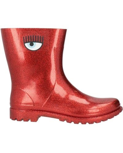 Chiara Ferragni Ankle Boots - Red