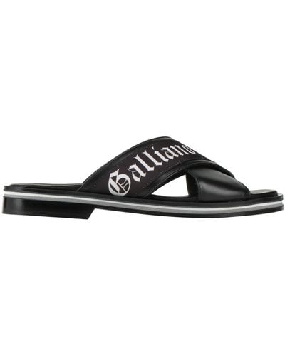 John Galliano Sandals - Black