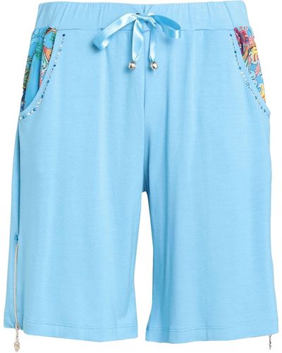 Ean 13 Love Shorts & Bermuda Shorts - Blue