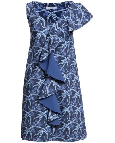 La Petite Robe Di Chiara Boni Mini Dress - Blue