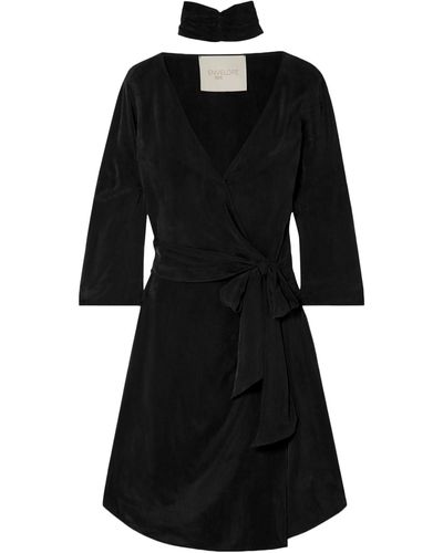 Envelope Short Dress - Black