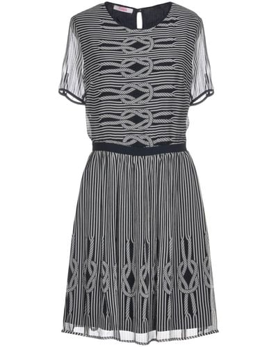 Blugirl Blumarine Short Dress - Gray