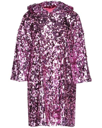 be Blumarine Mini Dress - Purple