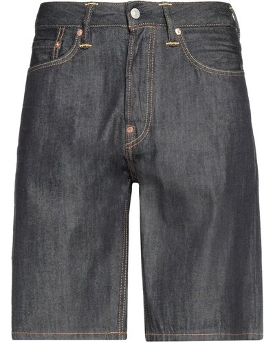 Evisu Shorts Jeans - Grigio