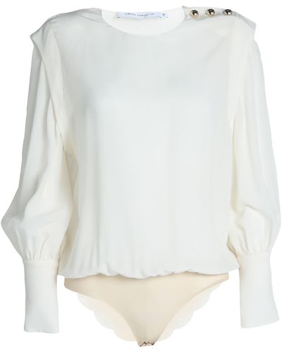 SIMONA CORSELLINI Bodysuit - White