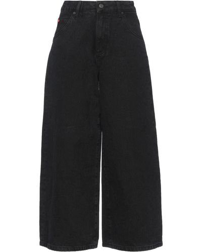 MAX&Co. Denim Trousers - Black