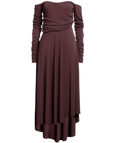 Erika Cavallini Semi Couture Robe midi - Violet