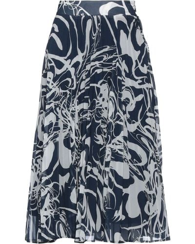 Stefanel Midi Skirt - Blue