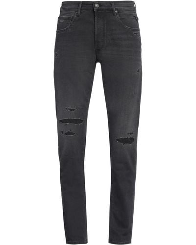 Replay Jeans Cotton, Polyester, Elastane - Grey