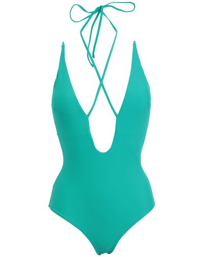 Vila One-piece Swimsuit - Blue