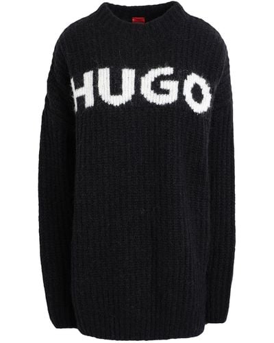 HUGO Pullover - Negro