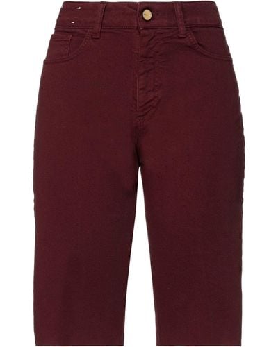 Alysi Shorts Jeans - Rosso