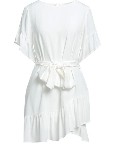 Twenty Easy By Kaos Mini Dress - White