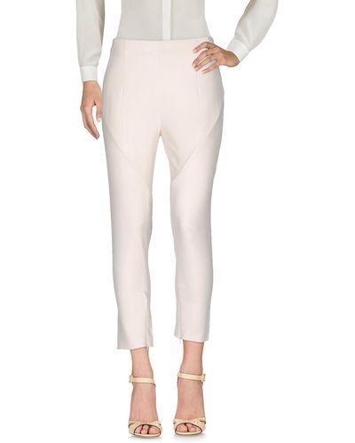 Boutique Moschino Pants Triacetate, Polyester - Natural