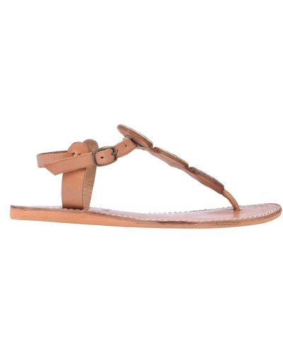 Laidbacklondon Thong Sandal - Brown