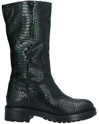 Strategia Knee Boots - Green